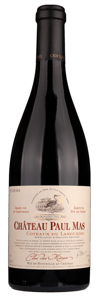 Château Paul Mas Clos des Mûres Magnum in woodenbox