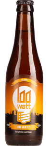100 Watt- 40 Watt Blond